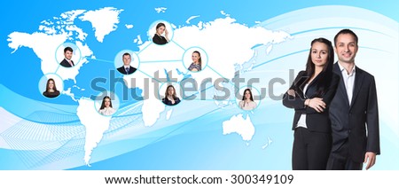 Diverse People Global International World Concept. Elements of this image furnished by NASA
