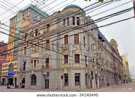 China, Shanghai Old Colonial Building Stock Photo 34140490 : Shutterstock