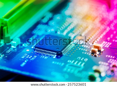 High Tech Circuit Board
