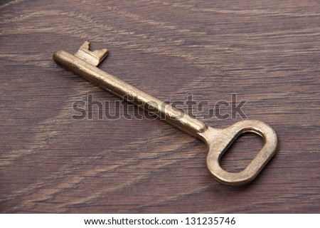 Ancient metal key