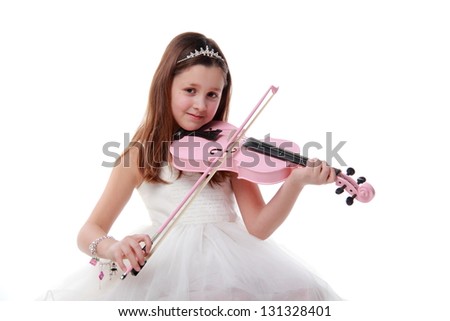 Young ballerina on white background on Beauty and Fashion