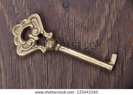 Bunch of antique key