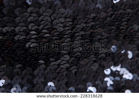 black sequins texture background