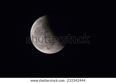 moon, total Lunar eclipse