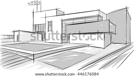 architecture building drawing art 3d illustration abstract architecture ez canvas architecture building drawing art 3d illustration abstract architecture ez canvas