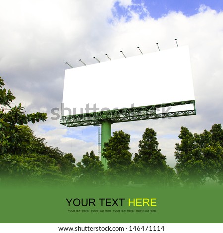 Outdoor billboard