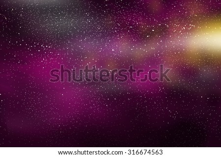 Abstract night sky with stars