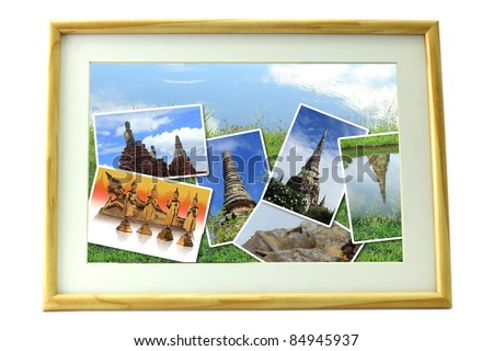 Picture frames, photo travel in the inside