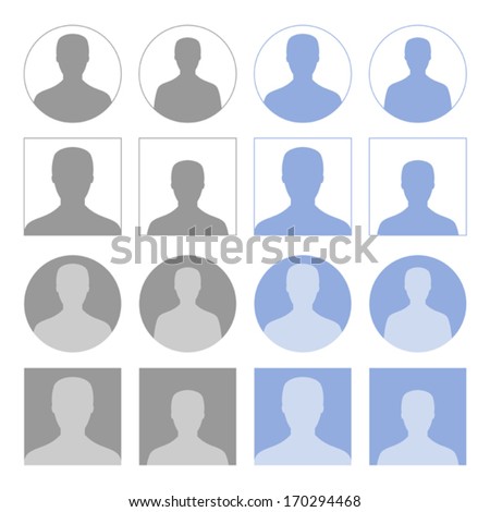 Male profile icons