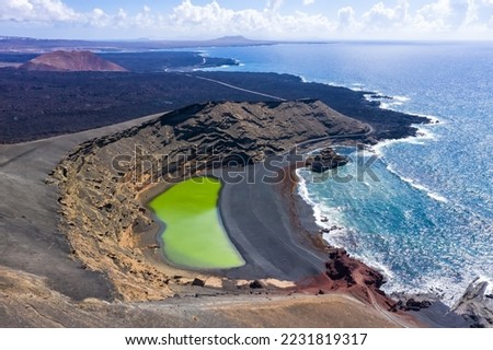 Similar – Image, Stock Photo Aerial view Lanzarote