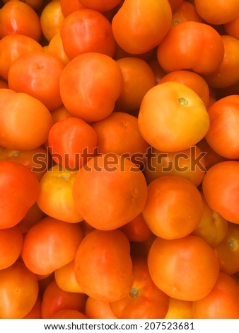 Tomato pattern background