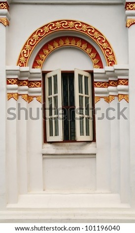 arch window ,temple