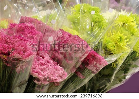 flower shop in market