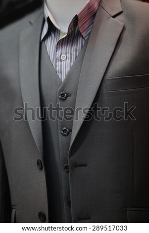 Chic and stylish suit jacket, fashion and business background