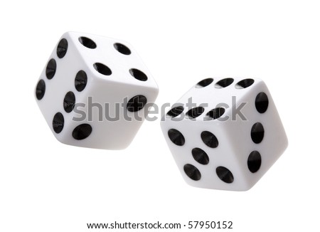 Similar – Image, Stock Photo Falling cubes luck Playing