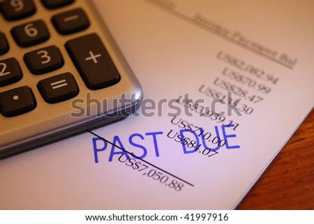 Past due bill
