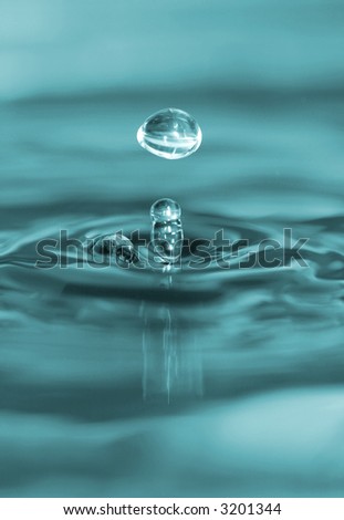 water drop and water rings - look at my portfolio to other photos