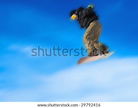 Extreme snowboarding