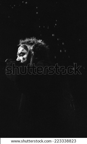 DENVER	MARCH 03:		Rapper  Violent J of the Horrorcore Rap band Insane Clown Posse performs in concert March 3, 2000 at the Ogden Theater in Denver, CO.