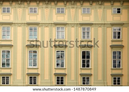 Similar – Image, Stock Photo Old building window with flora