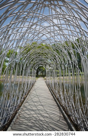 ANNANDALE-ON-HUDSON, NY, USA -MAY 24, 2015\
On the campus of Bard College, a private liberal arts college in Dutchess County, NY. The Parliament of Reality was created by artist, Olafur Eliasson.