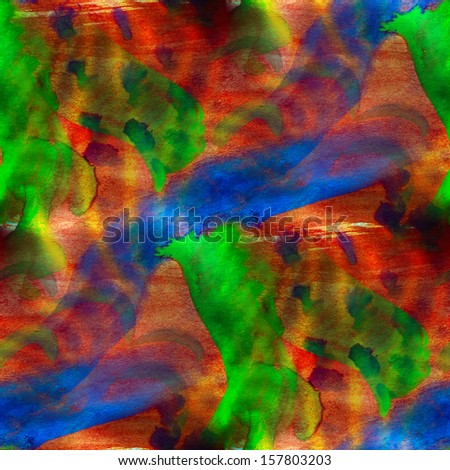 palette paint red green blue seamless background watercolor color abstract art