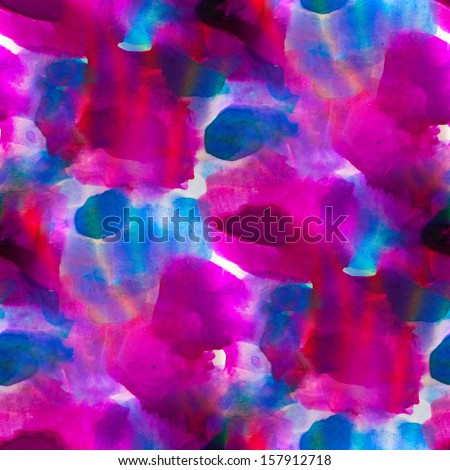 palette blue, purple paint brush cross watercolor texture background