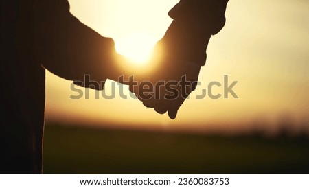 Similar – Image, Stock Photo Close up hand playing contrabass