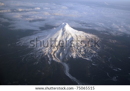 Mount Hood, east of Portland, Oregon
