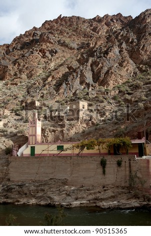 Mosque in Moroccan mining town