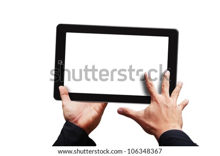 Smart hand touch on digital touch pad