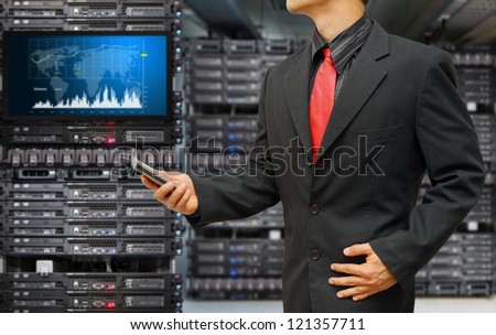 Programmer monitoring system in data center room