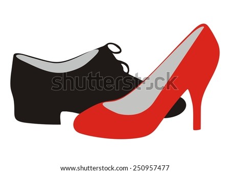 Red Shoe clip art Free Vector / 4Vector