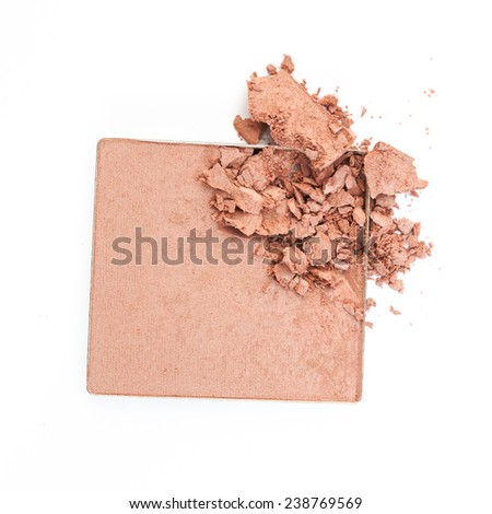 crushed cosmetic powder
