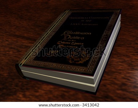 Digital Book, old and used but computer generated