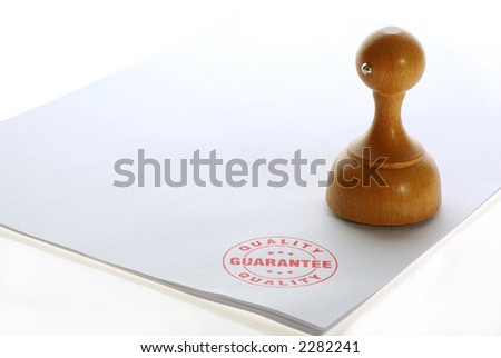Quality rubber stamp
