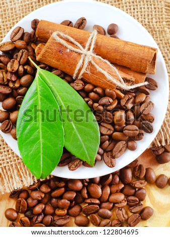 coffee and cinnamon