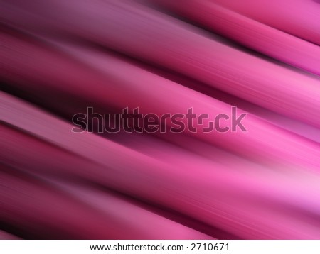 Abstract pink silky fabric background with blurred stripes.