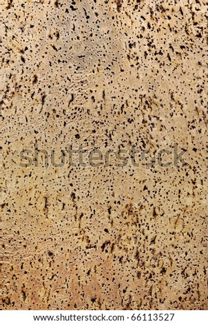 full background of textured raw cork