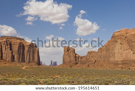 Monument Valley in Utah, United States of America