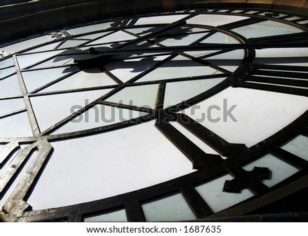 This clock tower is great as a symbol of time.  Integrate this into any graphic design where time is of the essence.