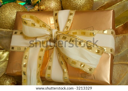 Gift Box of Chocolates at Christmas