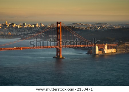 Golden Gate Bridge, San Francisco (late afternoon light)