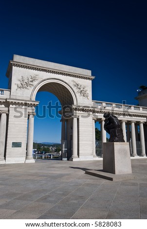 Palace Of The Legion Of Honor Museum In San Francisco. Stock Photo ...