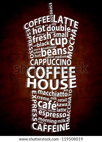 Coffee House Retro Ad