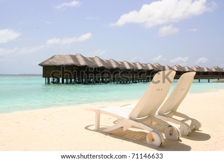 Relax on the beach Stockfoto © 