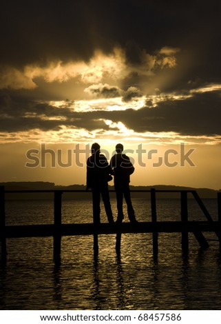 Boardwalk - sunset