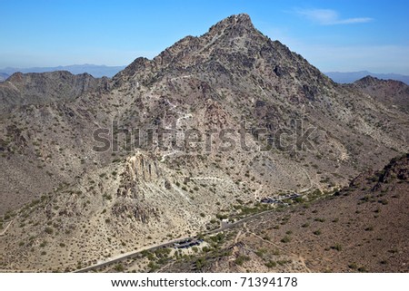 Popular hiking and recreation area in Phoenix, Arizona
