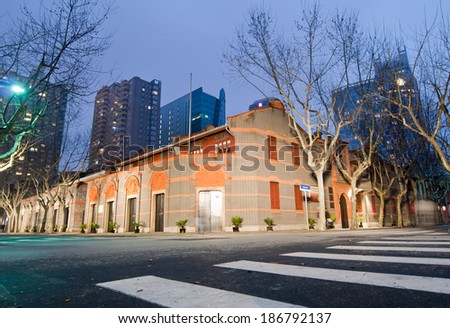 SHANGHAI, CHINA - MARCH 24: The Museum of the First National Congress of the Chinese Communist Party on Xingye Road on March 24, 2013 in Shanghai