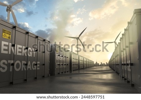 Image, Stock Photo windmill Technology